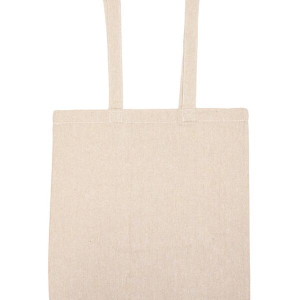 Lightweight Recycled Canvas Over the Shoulder Extended Handle Tote Bag Thumbnail
