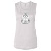 Ladies' Bella Flowy Scoop Muscle Tank Thumbnail