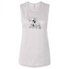 Ladies' Bella Flowy Scoop Muscle Tank Thumbnail