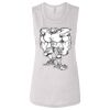 Ladies' Bella Flowy Scoop Muscle Tank Thumbnail