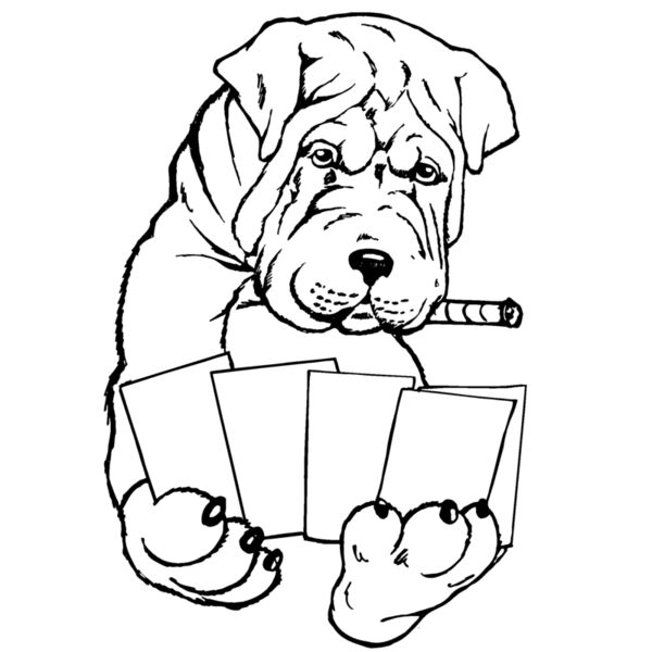 poker dog Thumbnail