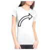Junior Fit Cotton Boyfriend T-Shirt Thumbnail