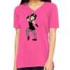 Missy's Relaxed Jersey Short-Sleeve V-Neck T-Shirt Thumbnail