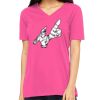Missy's Relaxed Jersey Short-Sleeve V-Neck T-Shirt Thumbnail