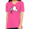 Missy's Relaxed Jersey Short-Sleeve V-Neck T-Shirt Thumbnail