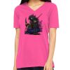 Missy's Relaxed Jersey Short-Sleeve V-Neck T-Shirt Thumbnail