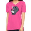 Missy's Relaxed Jersey Short-Sleeve V-Neck T-Shirt Thumbnail
