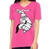 Missy's Relaxed Jersey Short-Sleeve V-Neck T-Shirt Thumbnail
