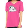 Missy's Relaxed Jersey Short-Sleeve V-Neck T-Shirt Thumbnail