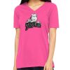 Missy's Relaxed Jersey Short-Sleeve V-Neck T-Shirt Thumbnail