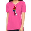 Missy's Relaxed Jersey Short-Sleeve V-Neck T-Shirt Thumbnail