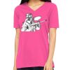 Missy's Relaxed Jersey Short-Sleeve V-Neck T-Shirt Thumbnail
