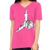 Missy's Relaxed Jersey Short-Sleeve V-Neck T-Shirt Thumbnail