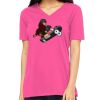 Missy's Relaxed Jersey Short-Sleeve V-Neck T-Shirt Thumbnail