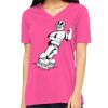 Missy's Relaxed Jersey Short-Sleeve V-Neck T-Shirt Thumbnail
