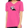 Missy's Relaxed Jersey Short-Sleeve V-Neck T-Shirt Thumbnail
