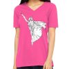 Missy's Relaxed Jersey Short-Sleeve V-Neck T-Shirt Thumbnail
