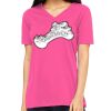 Missy's Relaxed Jersey Short-Sleeve V-Neck T-Shirt Thumbnail