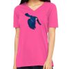 Missy's Relaxed Jersey Short-Sleeve V-Neck T-Shirt Thumbnail
