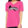 Missy's Relaxed Jersey Short-Sleeve V-Neck T-Shirt Thumbnail