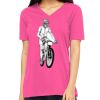 Missy's Relaxed Jersey Short-Sleeve V-Neck T-Shirt Thumbnail