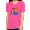 Missy's Relaxed Jersey Short-Sleeve V-Neck T-Shirt Thumbnail