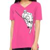 Missy's Relaxed Jersey Short-Sleeve V-Neck T-Shirt Thumbnail