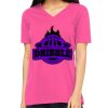 Missy's Relaxed Jersey Short-Sleeve V-Neck T-Shirt Thumbnail