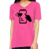 Missy's Relaxed Jersey Short-Sleeve V-Neck T-Shirt Thumbnail