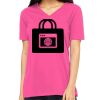 Missy's Relaxed Jersey Short-Sleeve V-Neck T-Shirt Thumbnail