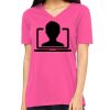 Missy's Relaxed Jersey Short-Sleeve V-Neck T-Shirt Thumbnail