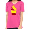 Missy's Relaxed Jersey Short-Sleeve V-Neck T-Shirt Thumbnail