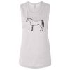 Ladies' Bella Flowy Scoop Muscle Tank Thumbnail