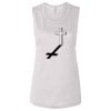 Ladies' Bella Flowy Scoop Muscle Tank Thumbnail