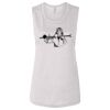 Ladies' Bella Flowy Scoop Muscle Tank Thumbnail