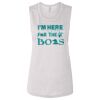 Ladies' Bella Flowy Scoop Muscle Tank Thumbnail