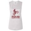 Ladies' Bella Flowy Scoop Muscle Tank Thumbnail