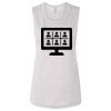 Ladies' Bella Flowy Scoop Muscle Tank Thumbnail