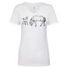 Next Level The Ideal V T-Shirt Thumbnail