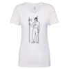 Next Level The Ideal V T-Shirt Thumbnail