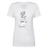 Next Level The Ideal V T-Shirt Thumbnail