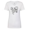Next Level The Ideal V T-Shirt Thumbnail