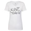 Next Level The Ideal V T-Shirt Thumbnail