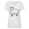 Next Level The Ideal V T-Shirt Thumbnail