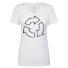 Next Level The Ideal V T-Shirt Thumbnail